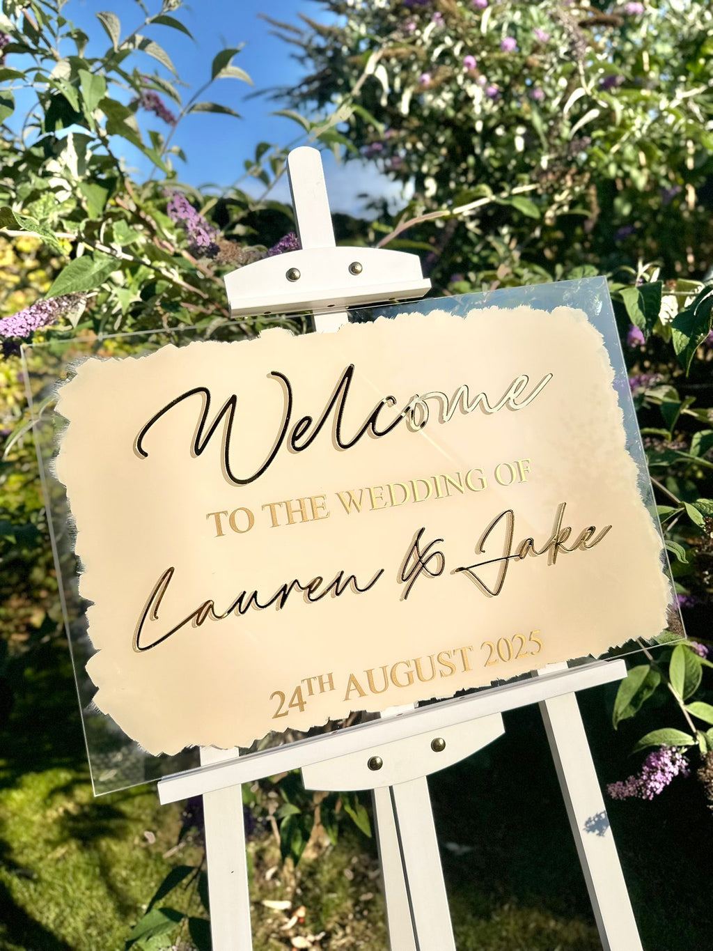 ACRYLIC WELCOME BOARD